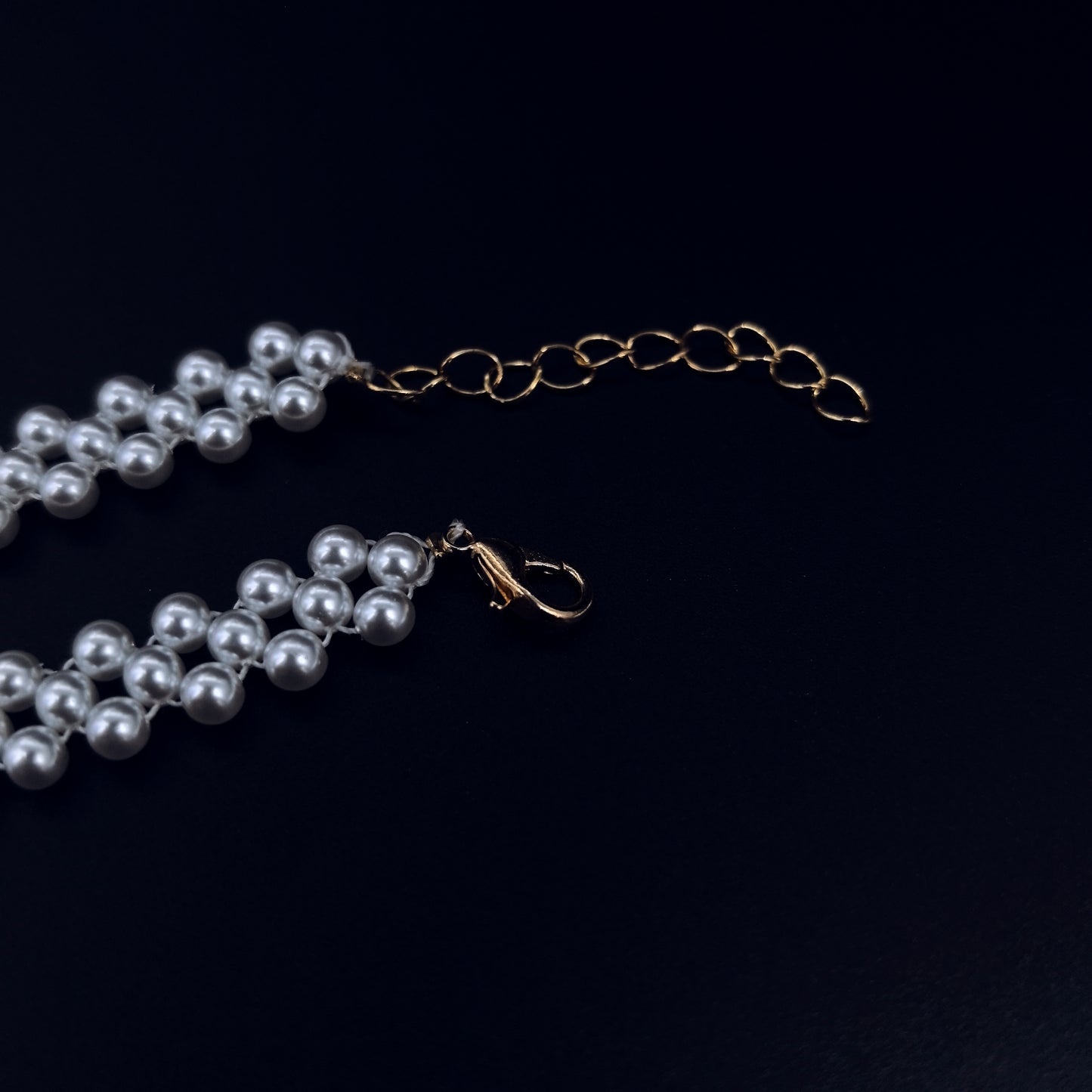 Handcrafted Pearl Bracelet