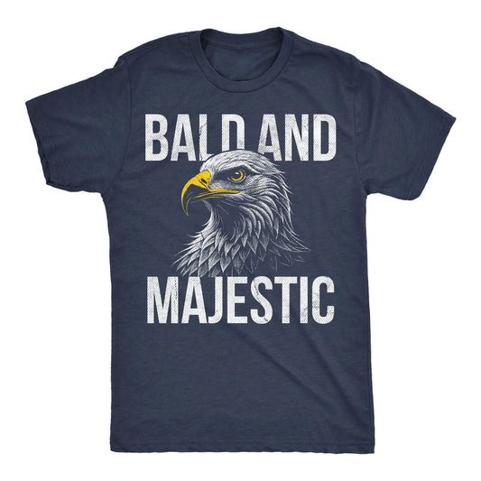 Bald And Majestic Eagle Graphic T-Shirt