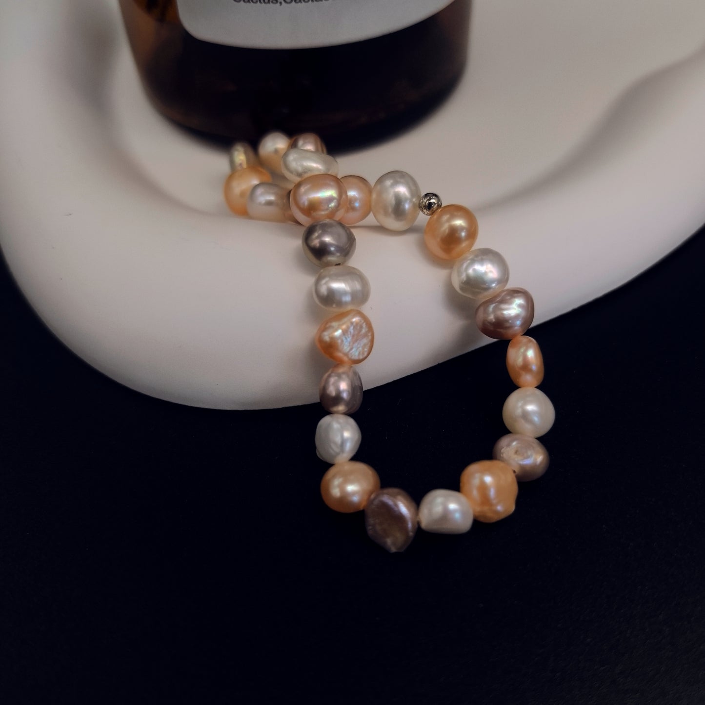 Handcrafted Multicolor Pearl Bracelet