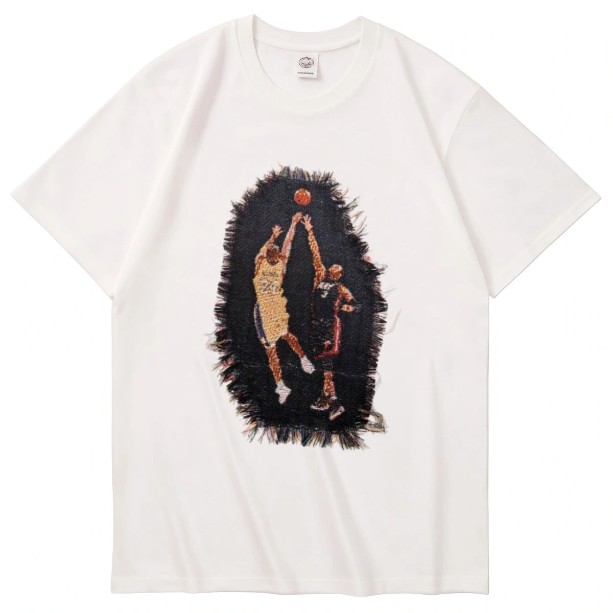 Kobe Bryant Game Moment Woven Patch Graphic T-Shirt