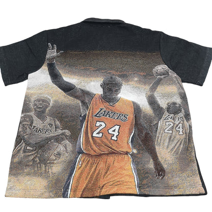Kobe Bryant Iconic Moment Tapestry Button-Up Shirt