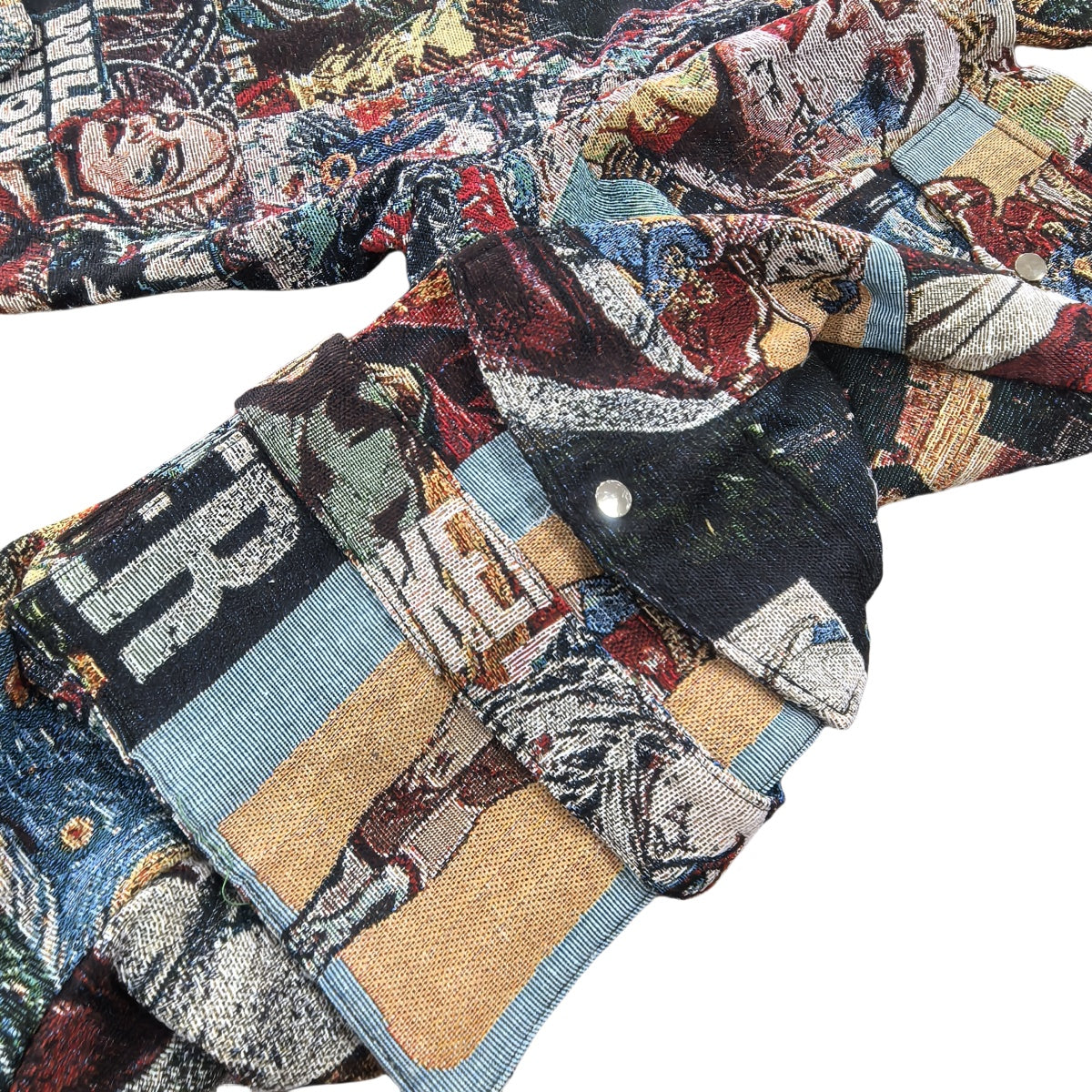 Joker-Inspired Tapestry Cargo Pants