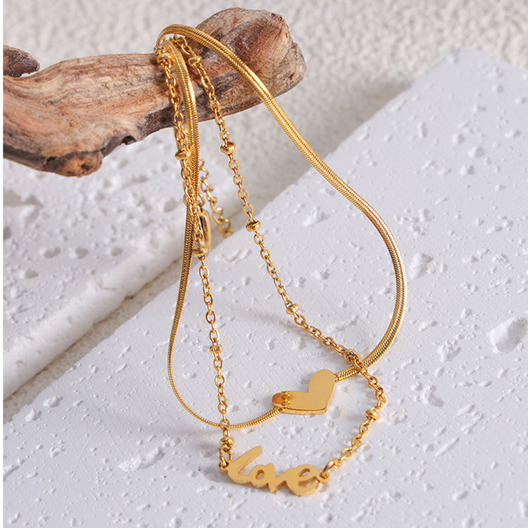 Layered Anklets Adjustable Beach Ankle Bracelet