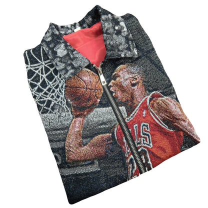 Basketball Legend Shot Woven Tapestry Vest