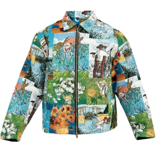 Van Gogh's Famous Paintings Tapestry Jacket