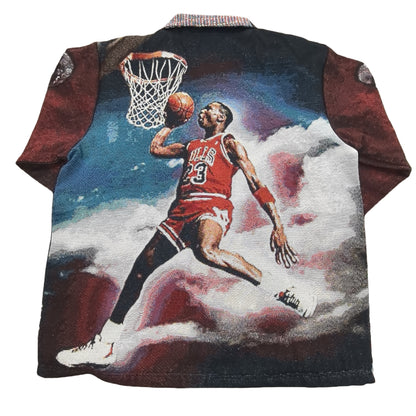 Iconic Dunk Era Woven Jacquard Tapestry Jacket