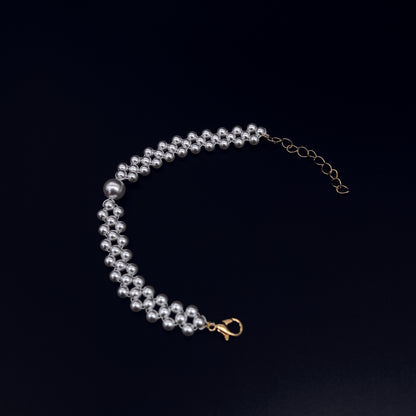 Handcrafted Pearl Bracelet