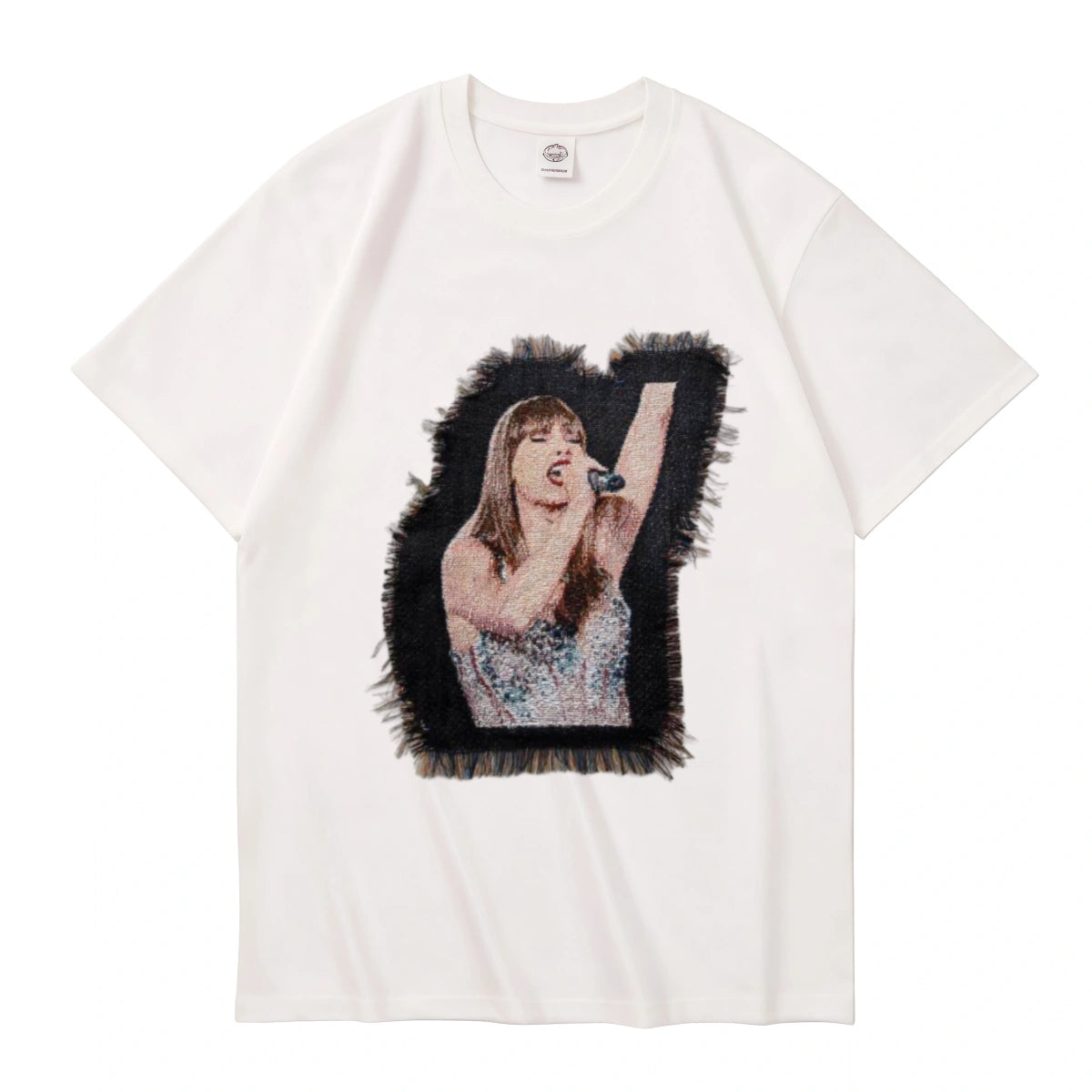 Taylor Swift Woven Patch Graphic T-Shirt