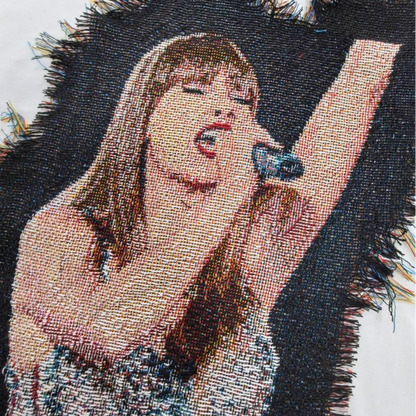 Taylor Swift Woven Patch Graphic T-Shirt