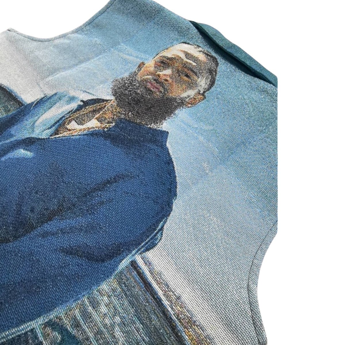 West Coast Hustle Woven Jacquard Tapestry Vest