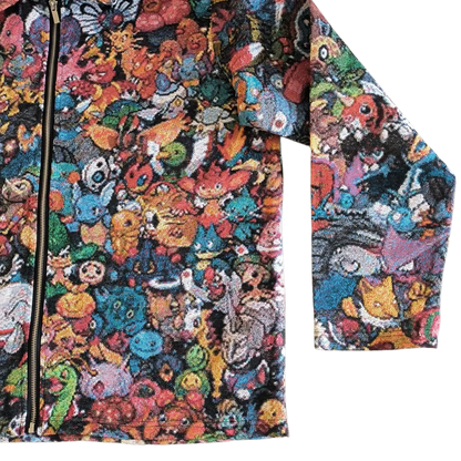 Pokémon All-Over Print Woven Tapestry Jacket