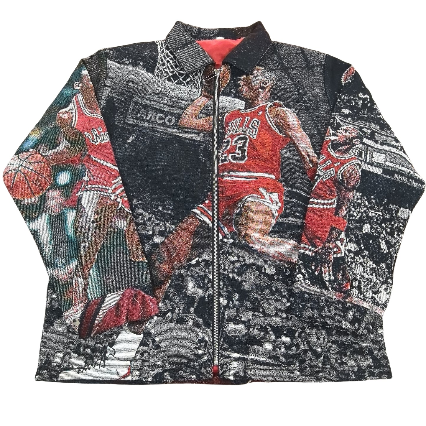 Legendary Dunk Sequence Woven Jacquard Tapestry Jacket
