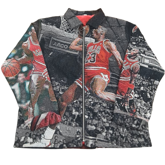 Legendary Dunk Sequence Woven Jacquard Tapestry Jacket