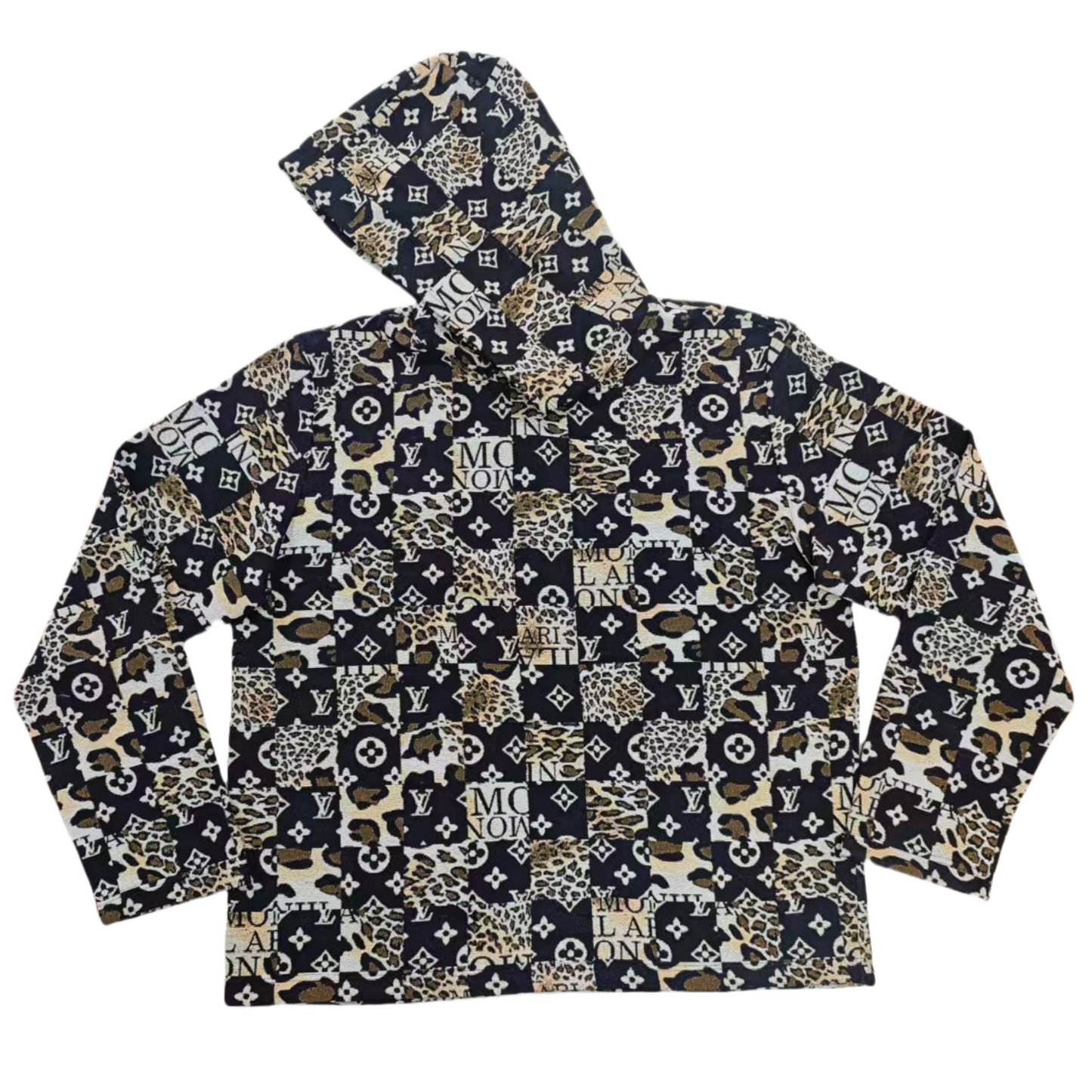 Luxury Woven Tapestry Hoodie