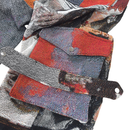 Hip-Hop Culture Portrait Woven Tapestry Cargo Pants