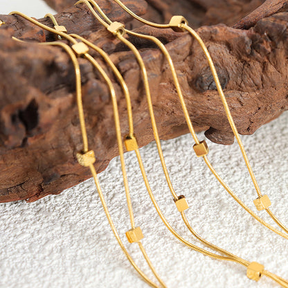 Layered Adjustable Beach Ankle Bracelet Summer Foot Chain Anklet