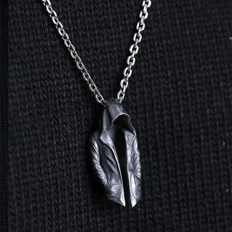 Windbreak Cloak Shape Gothic Retro Steampunk Necklace