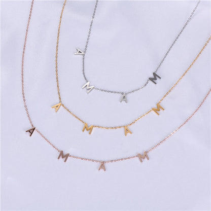 Mama Mom Dainty Necklace Mother's Day Gift