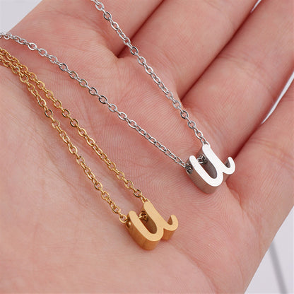 Personalized Name Necklace, Custom Name Minimalist Necklace