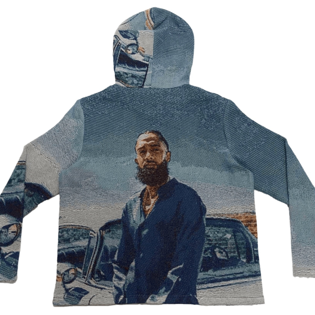 Nipsey Hussle Icon Tapestry Hoodie