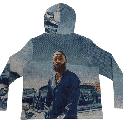 Nipsey Hussle Icon Tapestry Hoodie