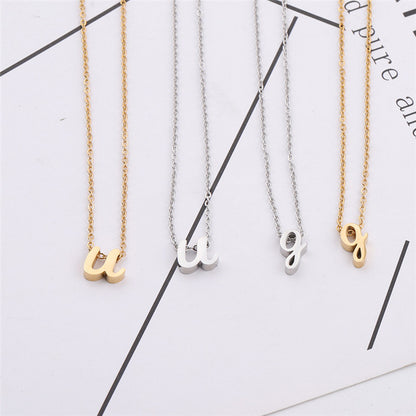 Personalized Name Necklace, Custom Name Minimalist Necklace