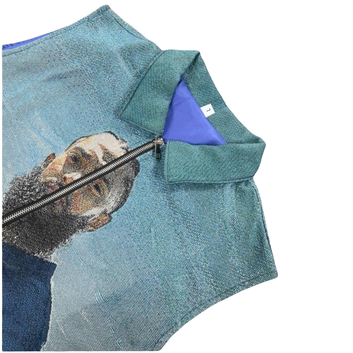 West Coast Hustle Woven Jacquard Tapestry Vest