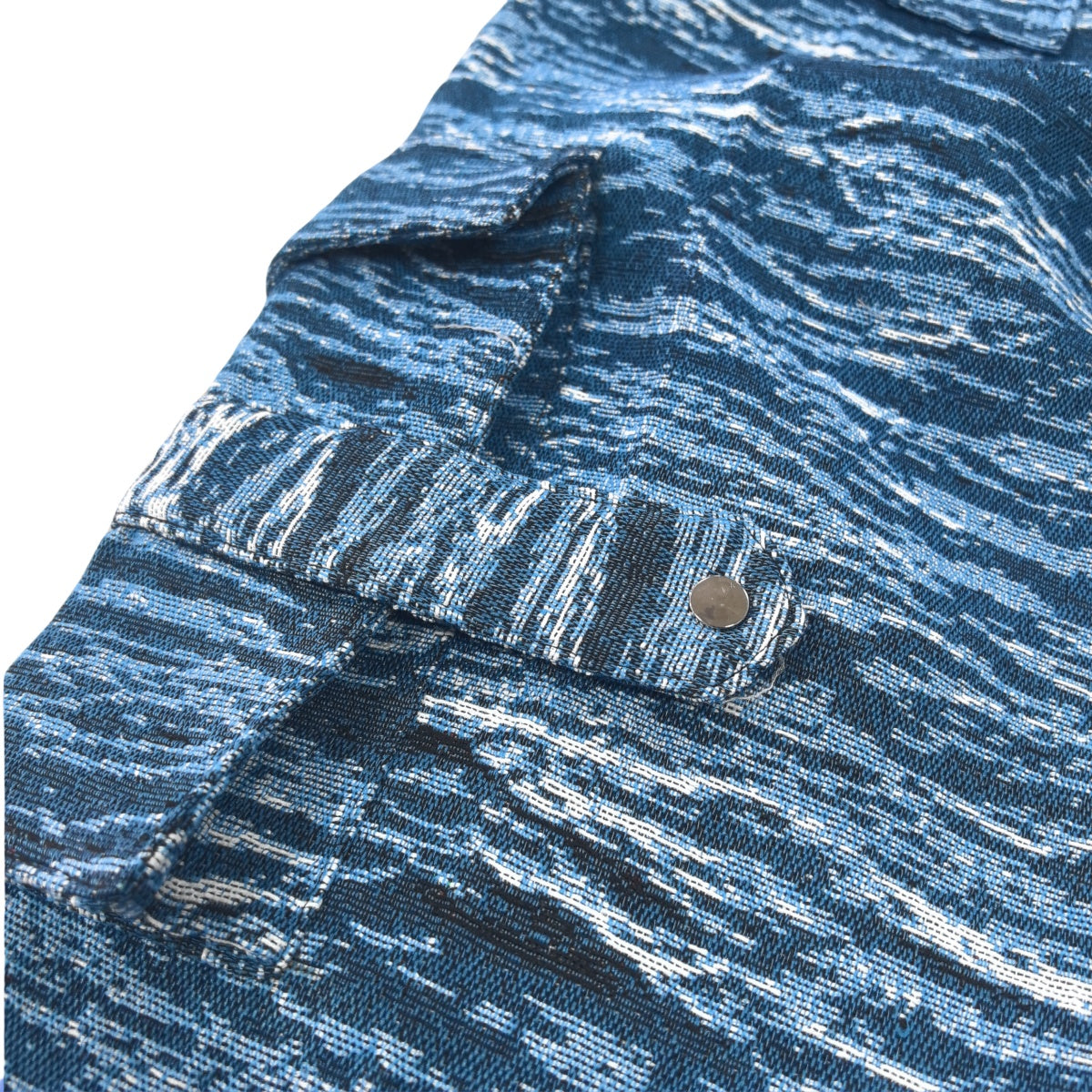 Album Artwork Inspired Woven Jacquard Tapestry Cargo Pants