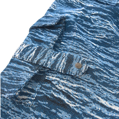 Album Artwork Inspired Woven Jacquard Tapestry Cargo Pants