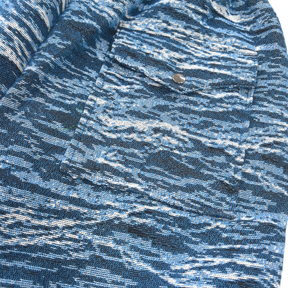 Album Artwork Inspired Woven Jacquard Tapestry Cargo Pants