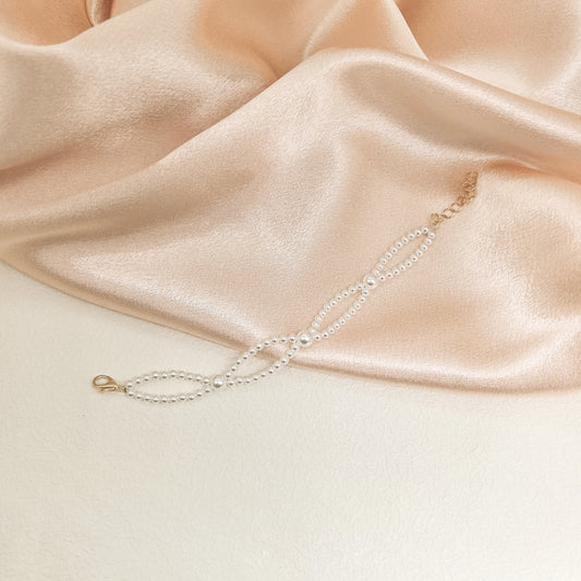 Elegant Handcrafted Pearl Bracelet