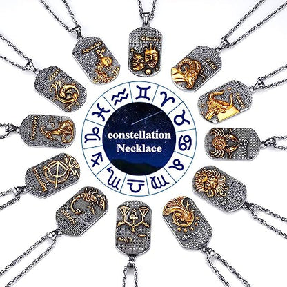 12 constellation necklace