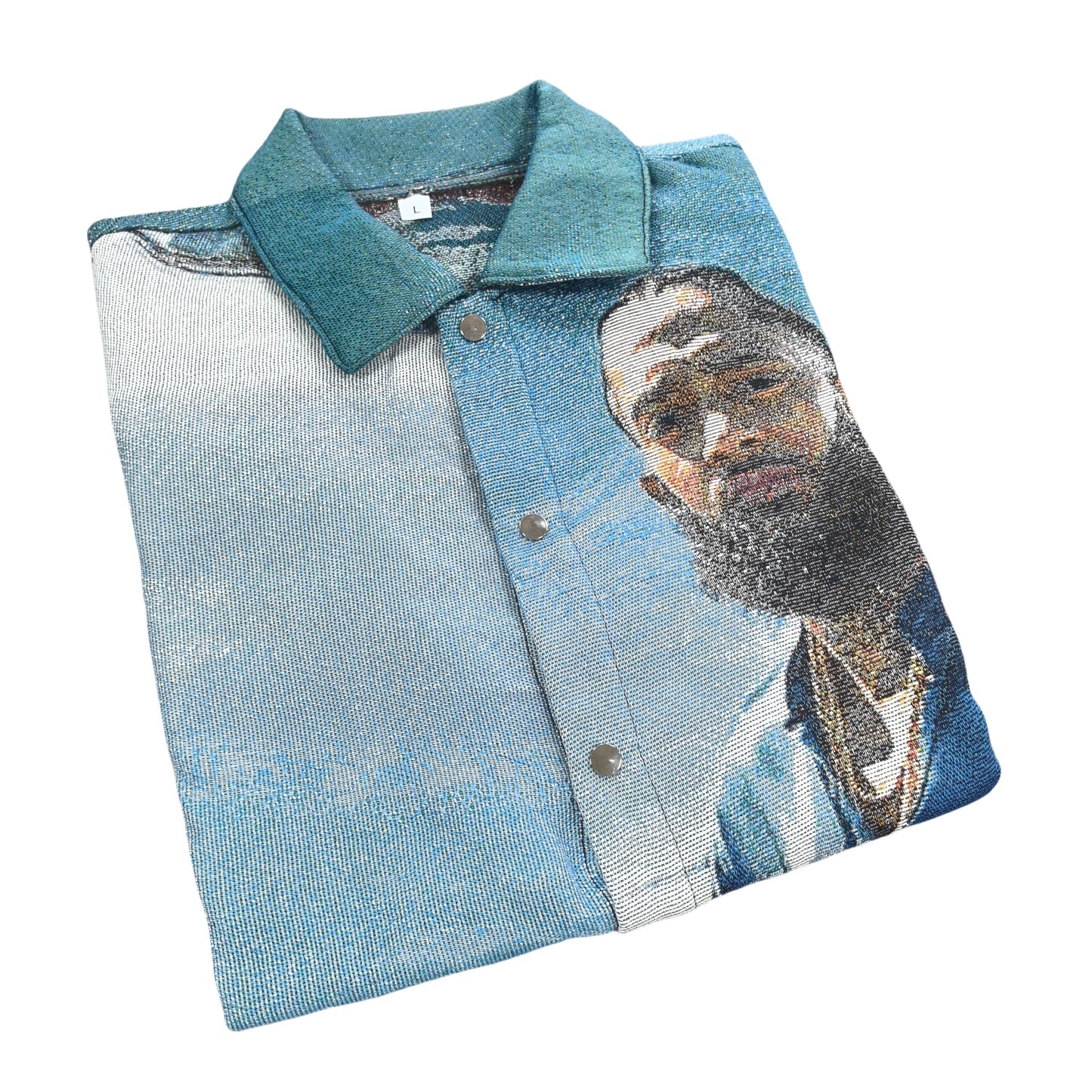 Nipsey Hussle Tapestry Button-Up Shirt