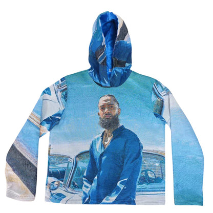 Nipsey Hussle Icon Tapestry Hoodie