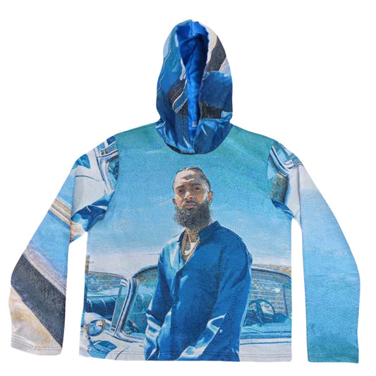 Nipsey Hussle Icon Tapestry Hoodie