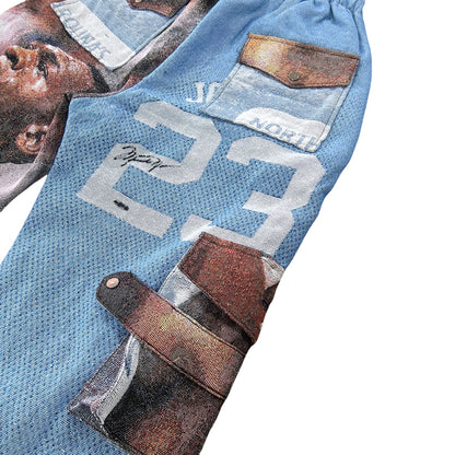 No.23 Basketball Moment Tapestry Cargo Pants