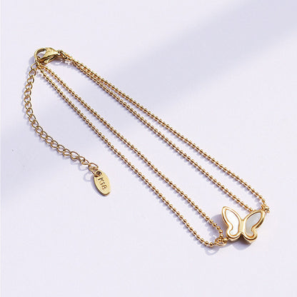 Butterfly Foot Chain Anklets Adjustable Beach Ankle Bracelet