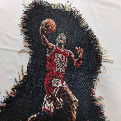 Michael Jordan Jump Shot Woven Patch Graphic T-Shirt