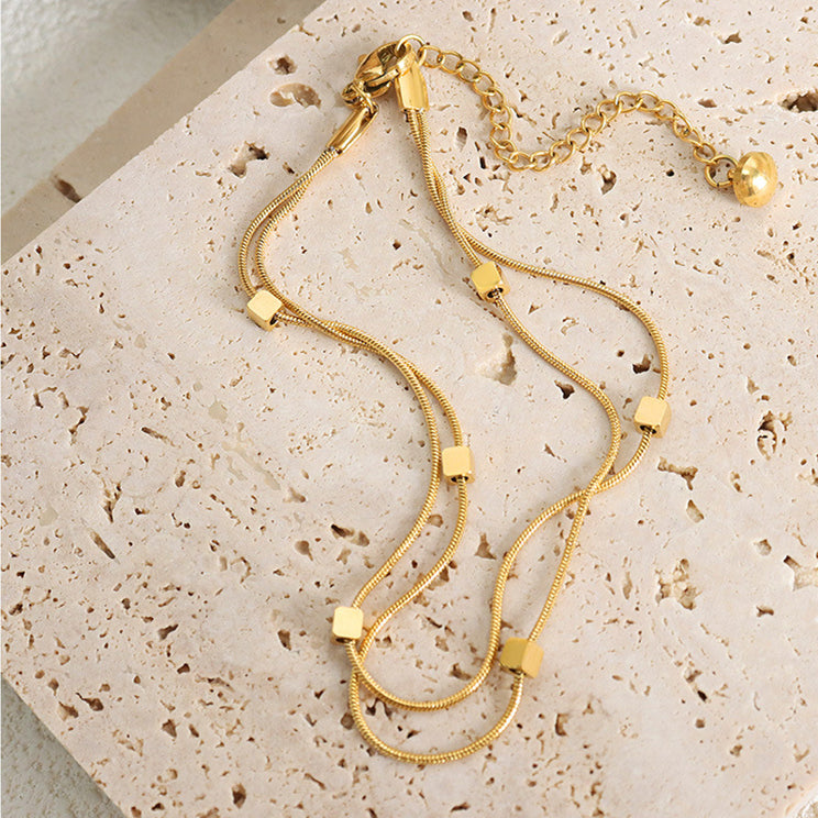 Layered Adjustable Beach Ankle Bracelet Summer Foot Chain Anklet