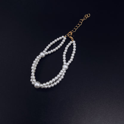 Elegant Handcrafted Pearl Bracelet