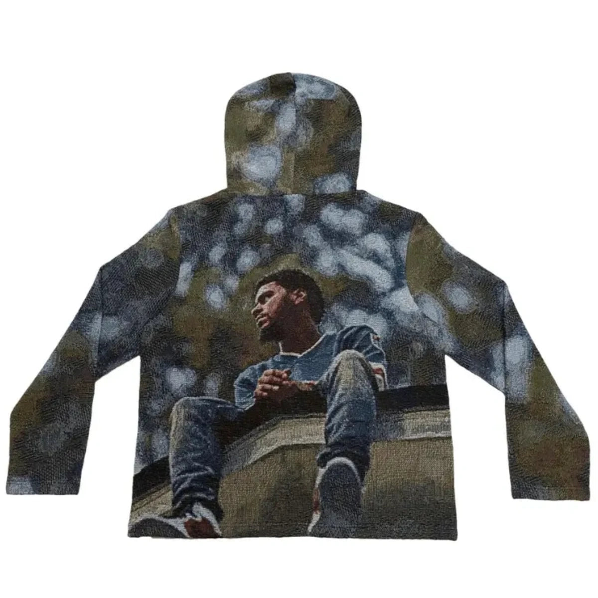 J. Cole Tapestry Hoodie Urban Style