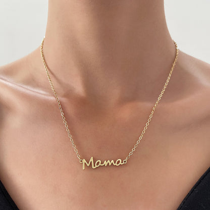 Mama Necklace Dainty Pendant Necklace Mother's Day Gift