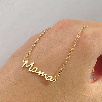 Mama Necklace Dainty Pendant Necklace Mother's Day Gift