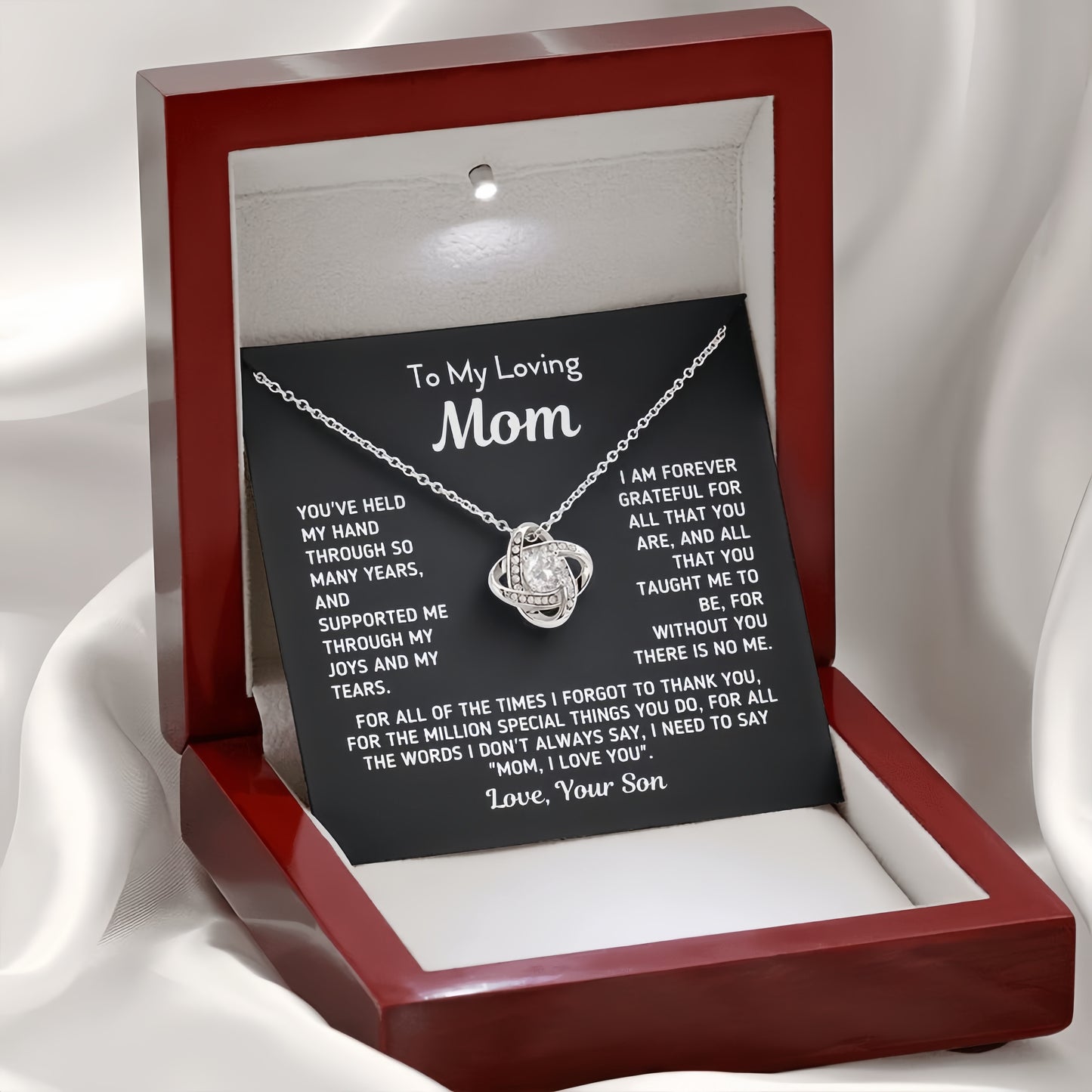 Four-Leaf Clover Necklace - A Sparkling Gift for Mother's Day