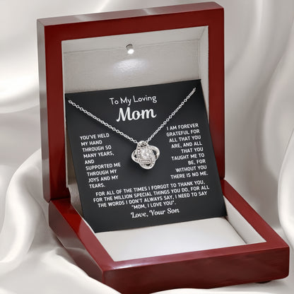 Four-Leaf Clover Necklace - A Sparkling Gift for Mother's Day