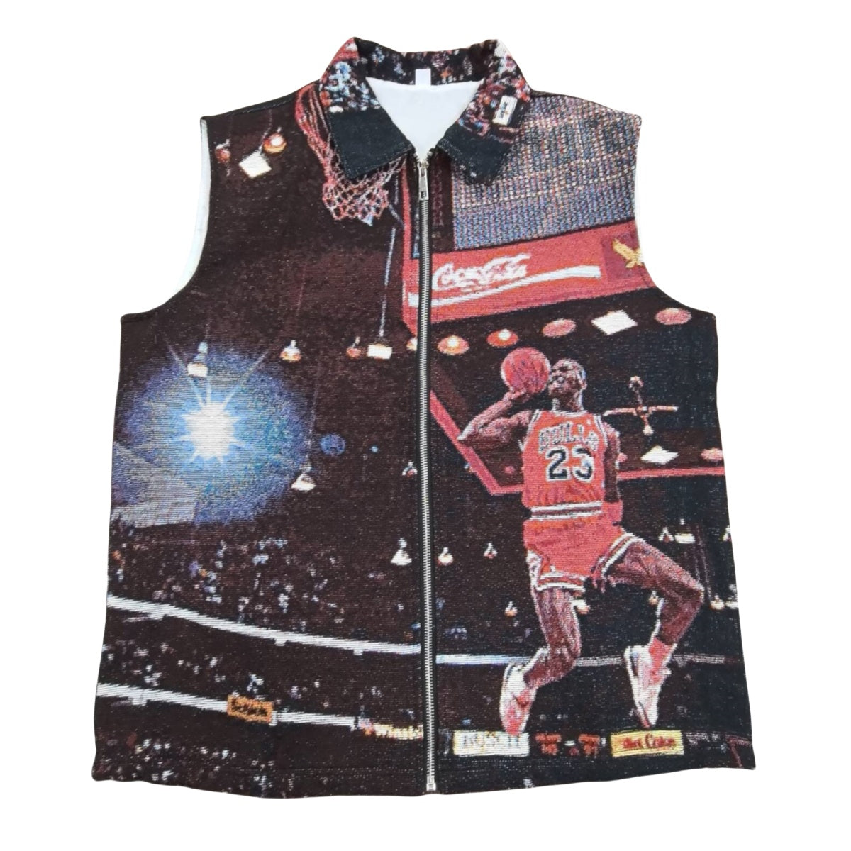Iconic Dunk Moment Woven Jacquard Tapestry Vest