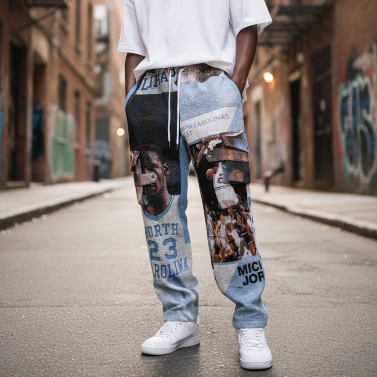 No.23 Basketball Moment Tapestry Cargo Pants