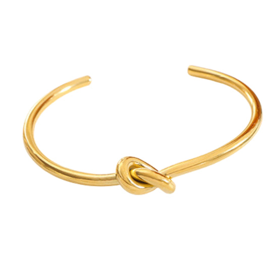 Forever Love Knot Infinity Bracelets Open Cuff Bangle Bracelet for Women