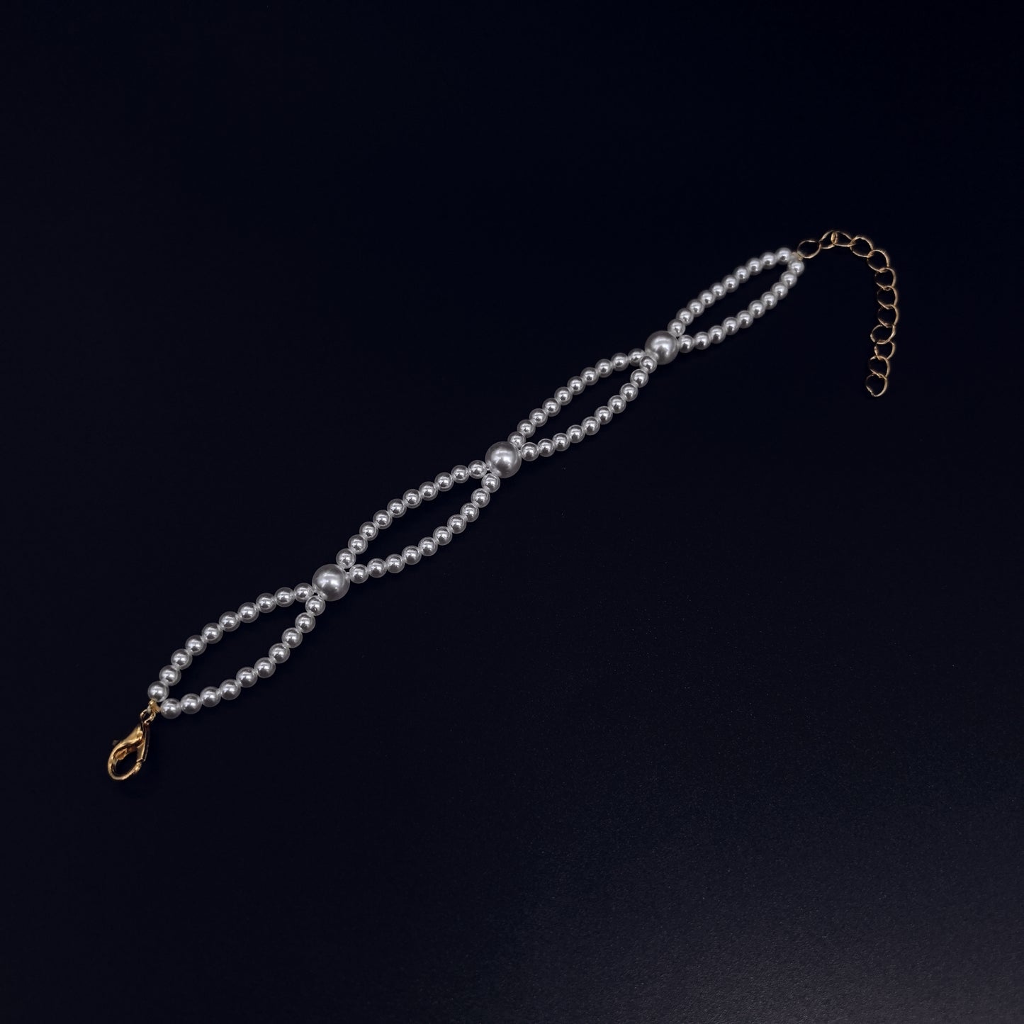 Elegant Handcrafted Pearl Bracelet