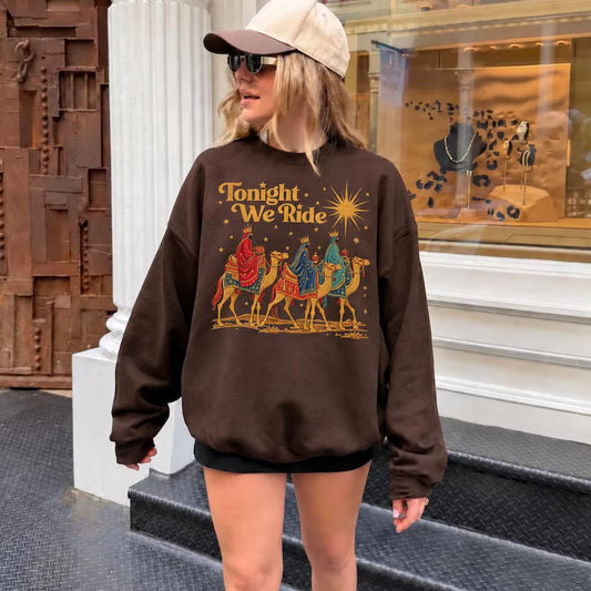 🐪 A Unique Sweatshirt Hoodie Tee for Free Spirits! 🌙